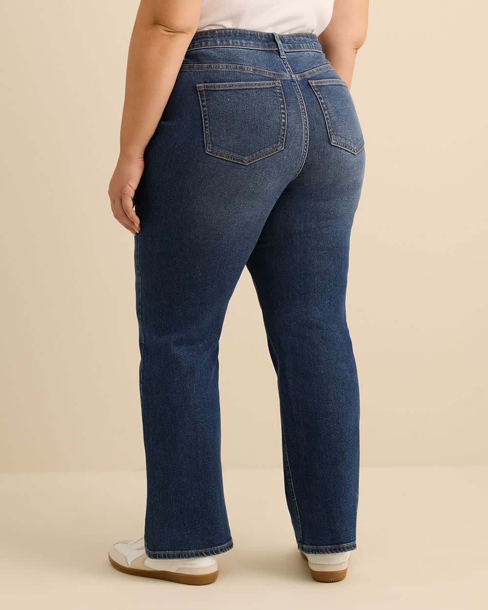 Jean taille haute à jambe évasée, coupe classique - d/C Jeans