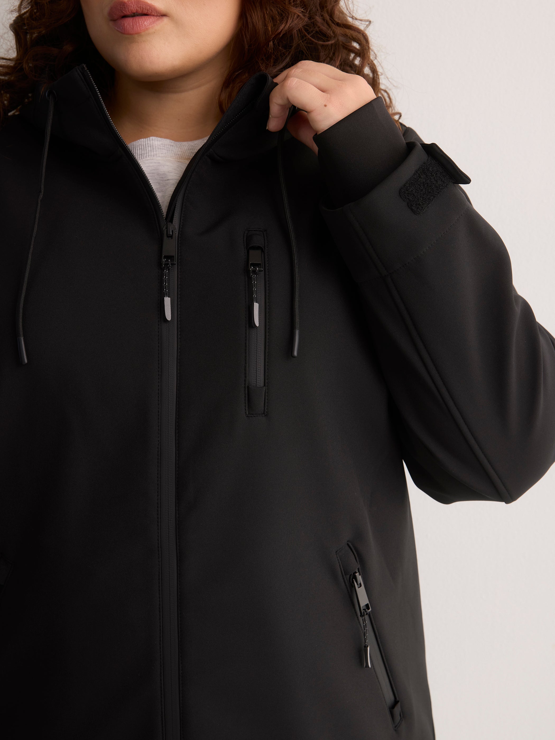 Softshell Hooded Jacket - Active Zone