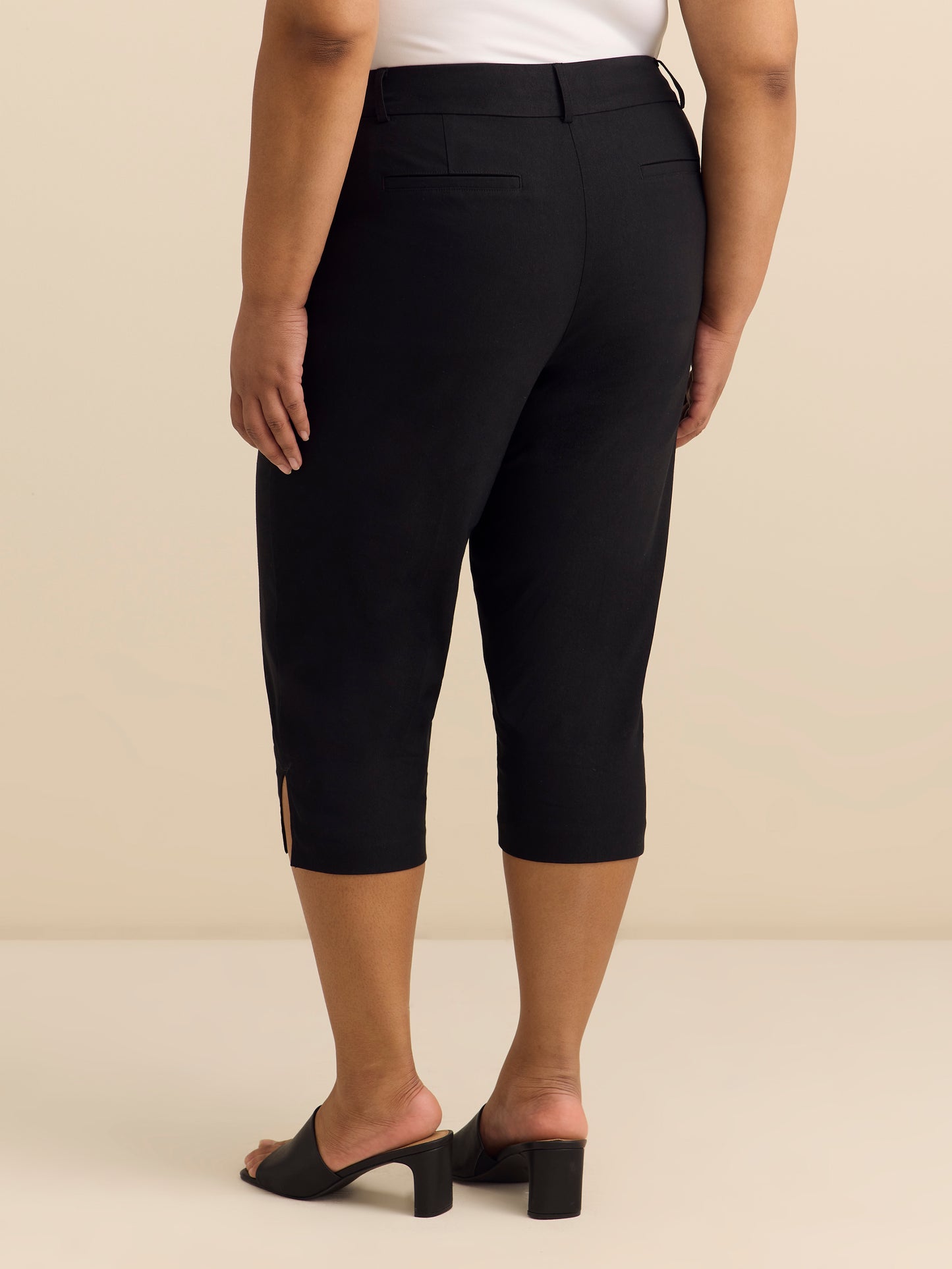 Cotton-Blend Savvy Pant with Pockets