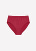 Red Heart-Print Seamless High-Cut Brief - tiVOGLIO
