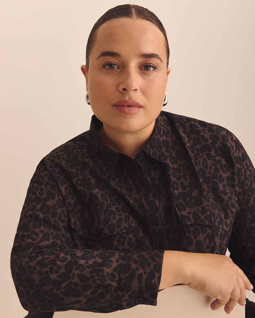 Utility Boxpleat Pocket Shirt - Addition Elle