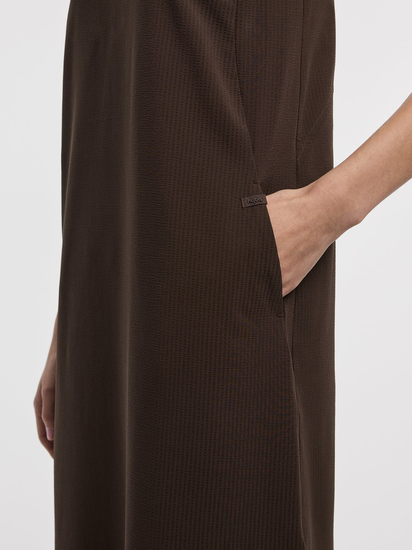 Sleeveless Midi Jacquard Dress - Hyba