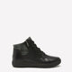 Wide Width, Caroline Fiana Black Leather Lace-Up Bootie - Clarks