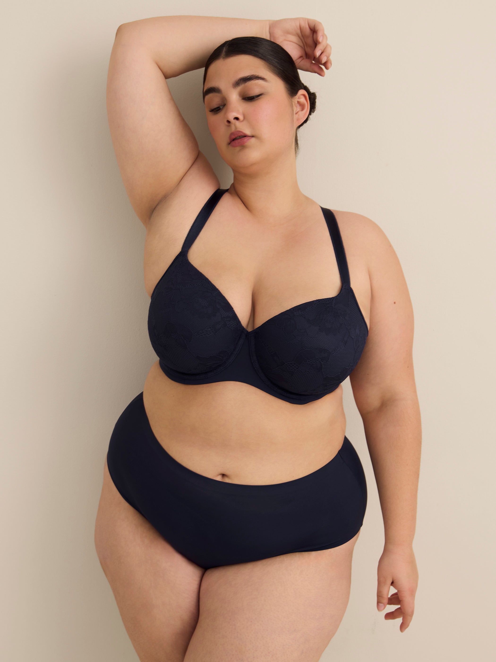 Culotte seconde peau classique en microfibre unie - ti Voglio