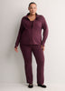 Responsible, Double Knit Mock-Neck Zipper Jacket - Active Zone