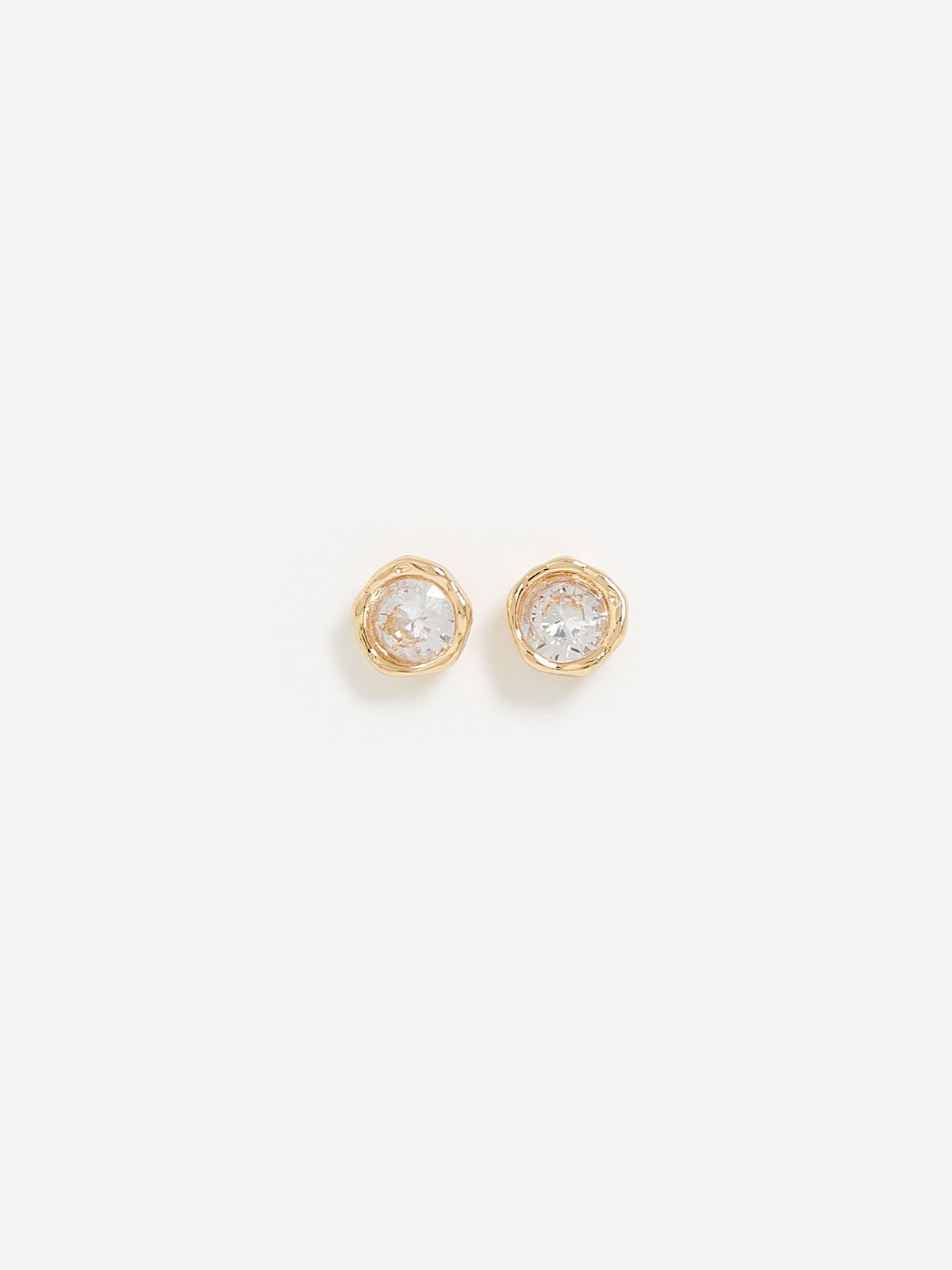 Studded Stone Earrings