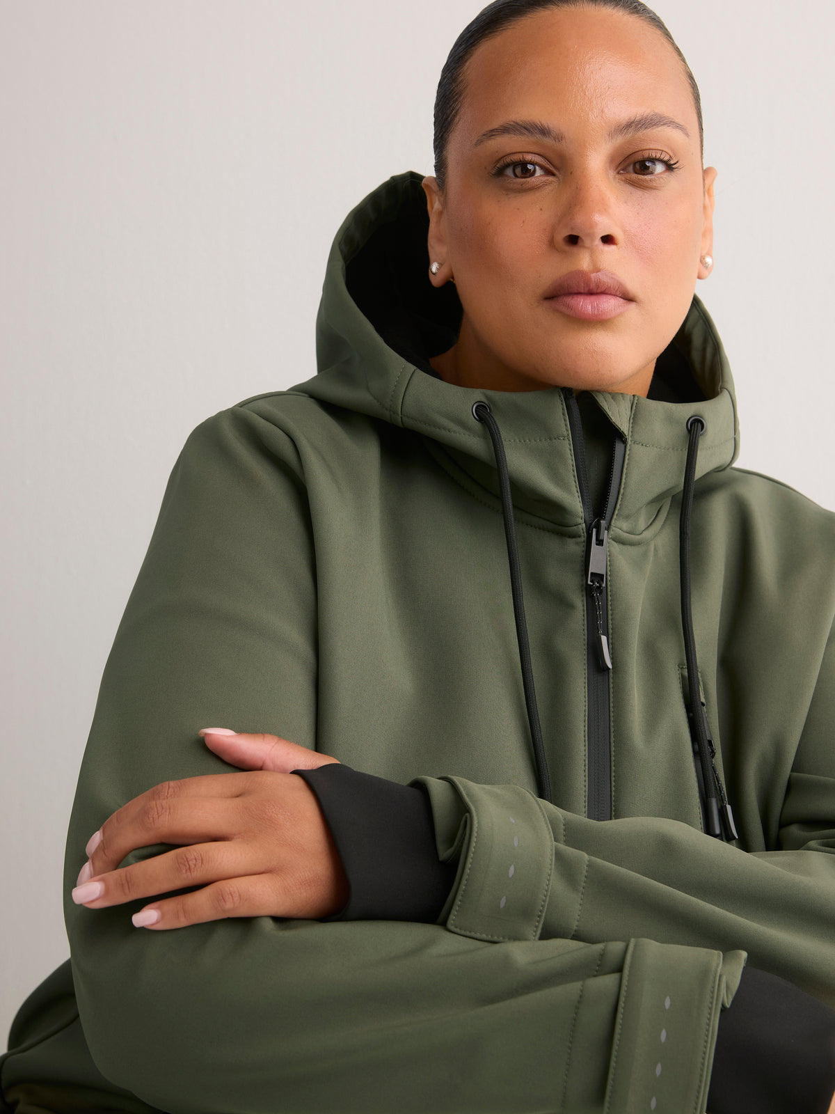 Softshell Hooded Jacket - Active Zone