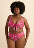 Bikini Top With Front Knot Detail