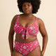Bikini Top With Front Knot Detail