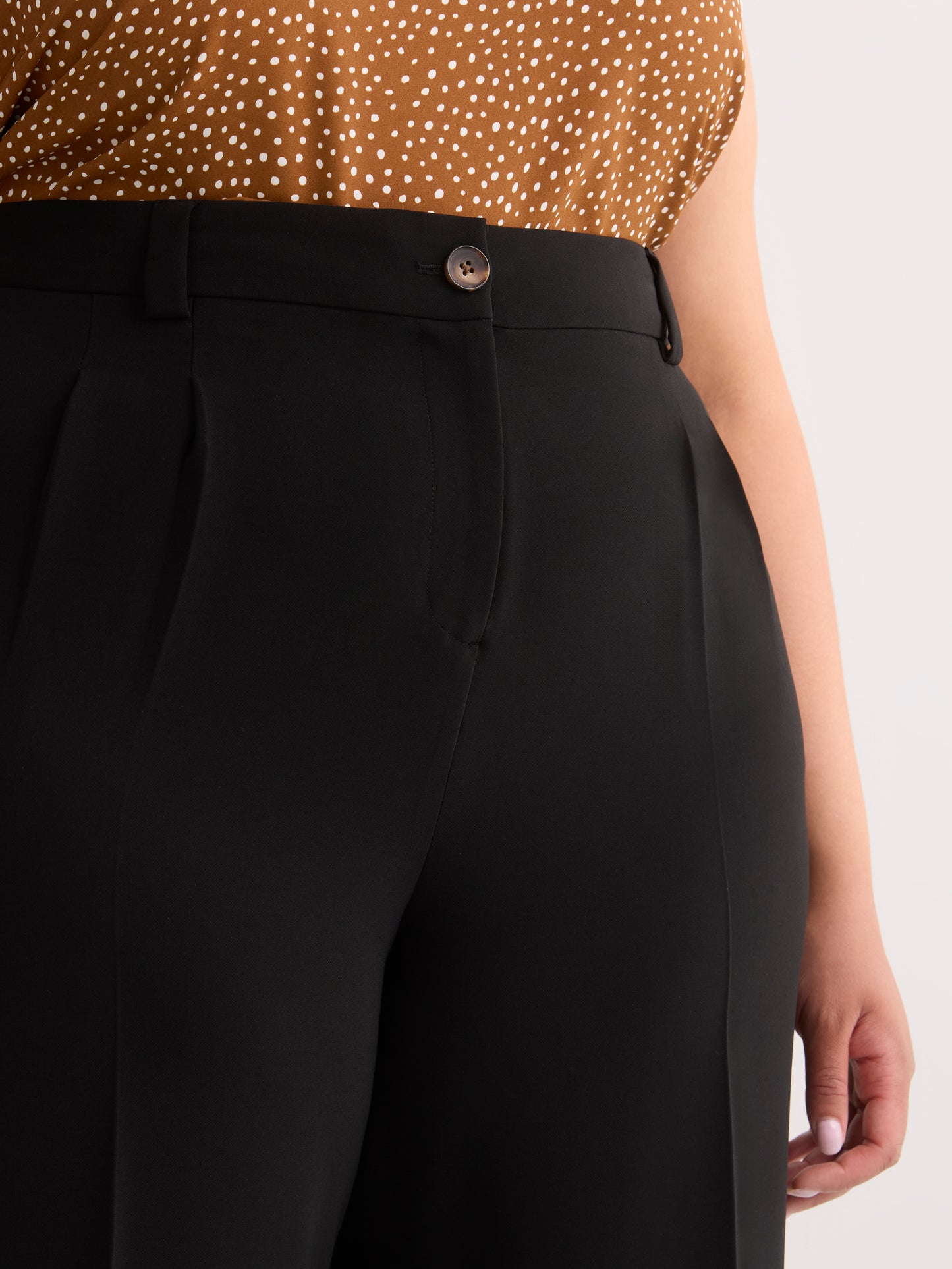 Wide-Leg City Pant