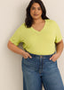 Responsible, Boyfriend-Fit Tee with Slits