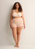 Wirefree Heather Cotton Bra with Lace Trim - ti Voglio