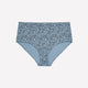 Blue Cotton Full Brief with Paisley Print - tiVOGLIO