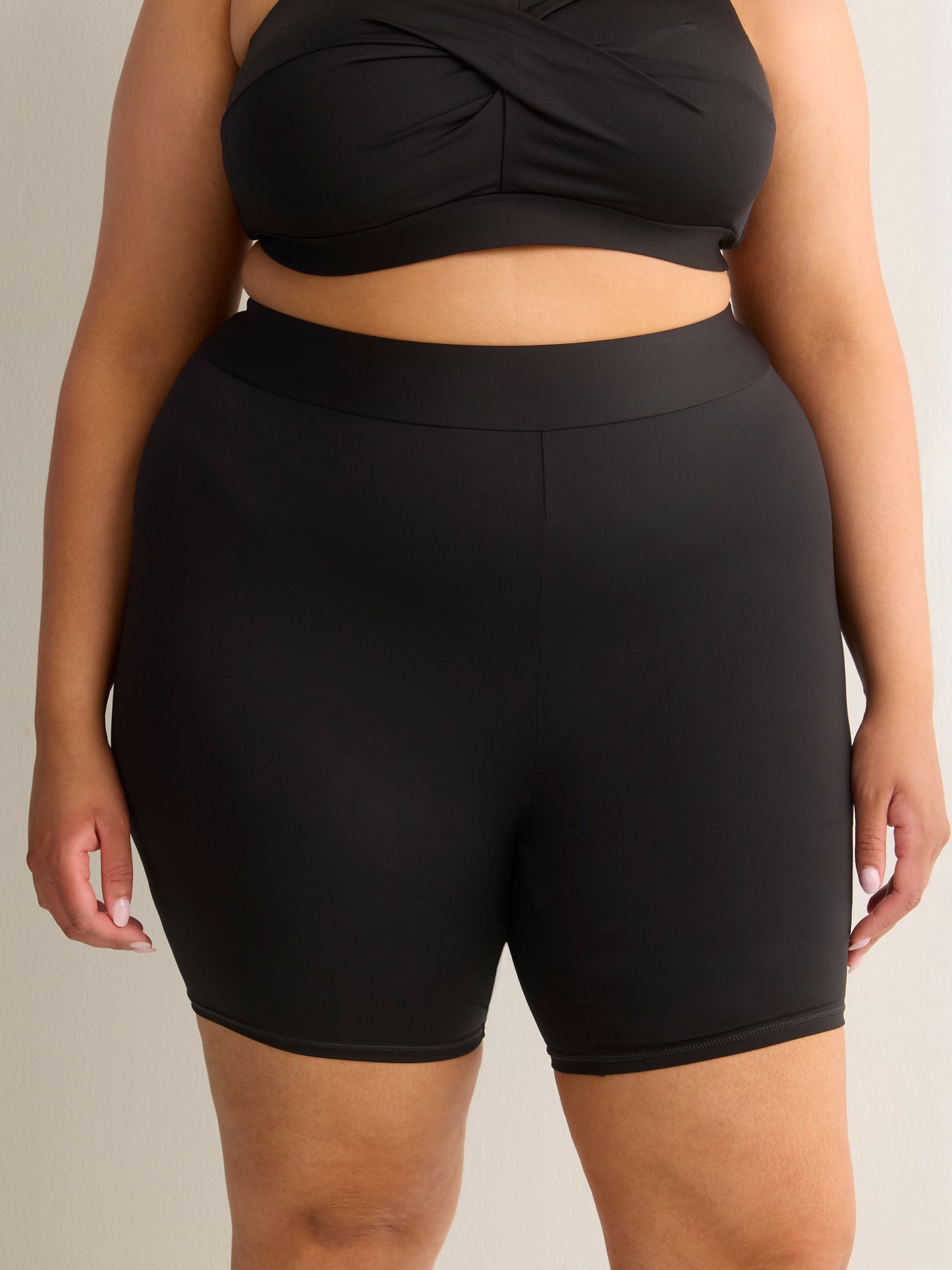 Long Basic Swim Shorts