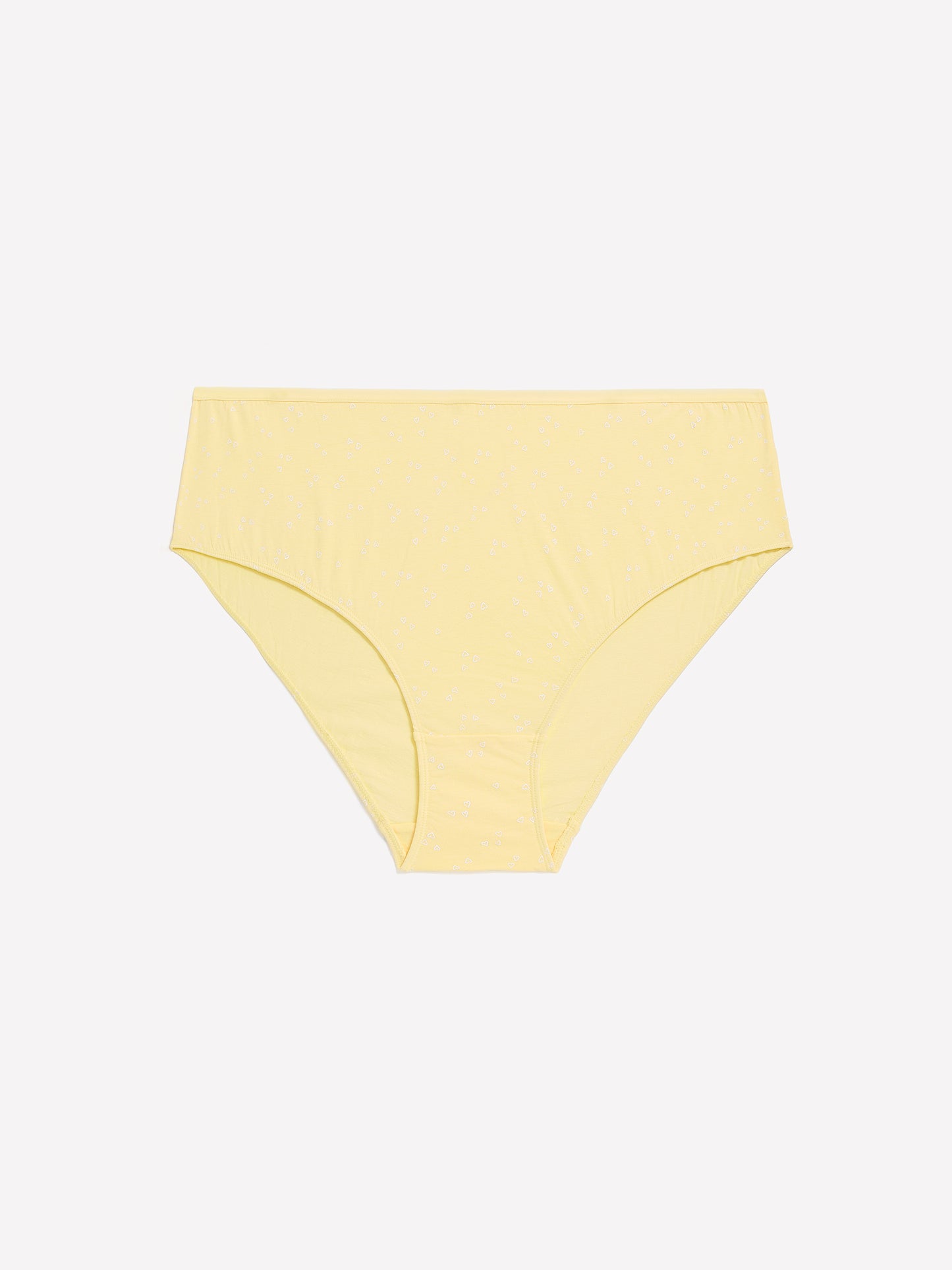 Culotte échancrée en coton, imprimé coeurs - ti Voglio