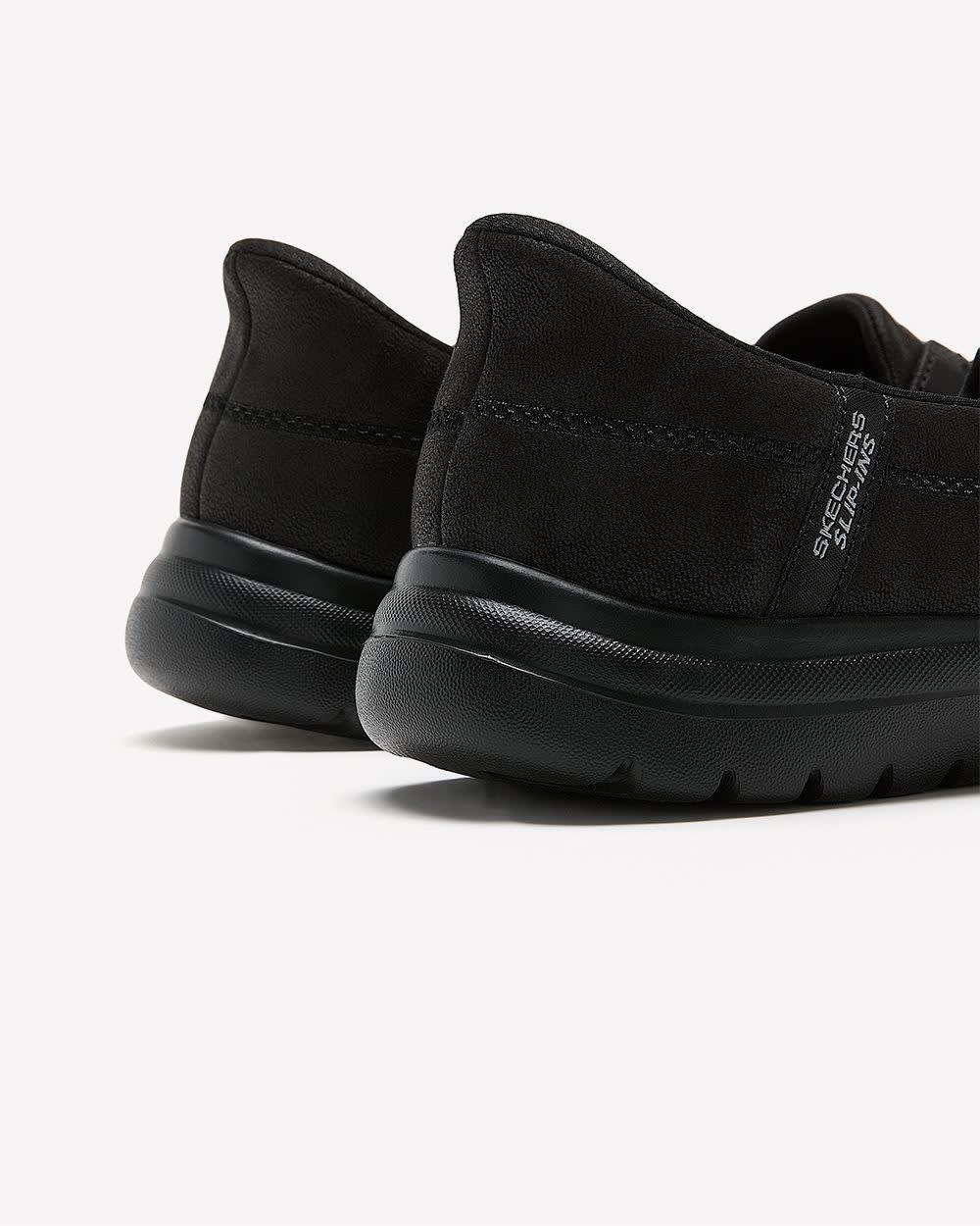 Skechers Wide Width Slip-In Vegan Leather Shoes Women – Penningtons