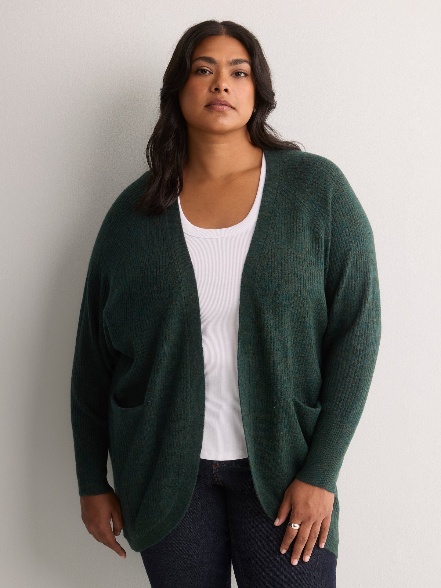 Belted Cocoon Sweater Cardigan