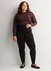 Responsible, Petite, Black Tummy Control Stretch Legging