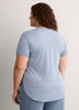 Go Dri Swift Blue Tunic Tee - Skechers