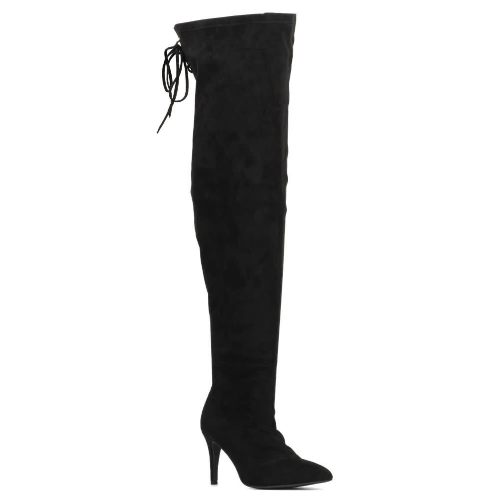 Plus size thigh shop high boots size 13