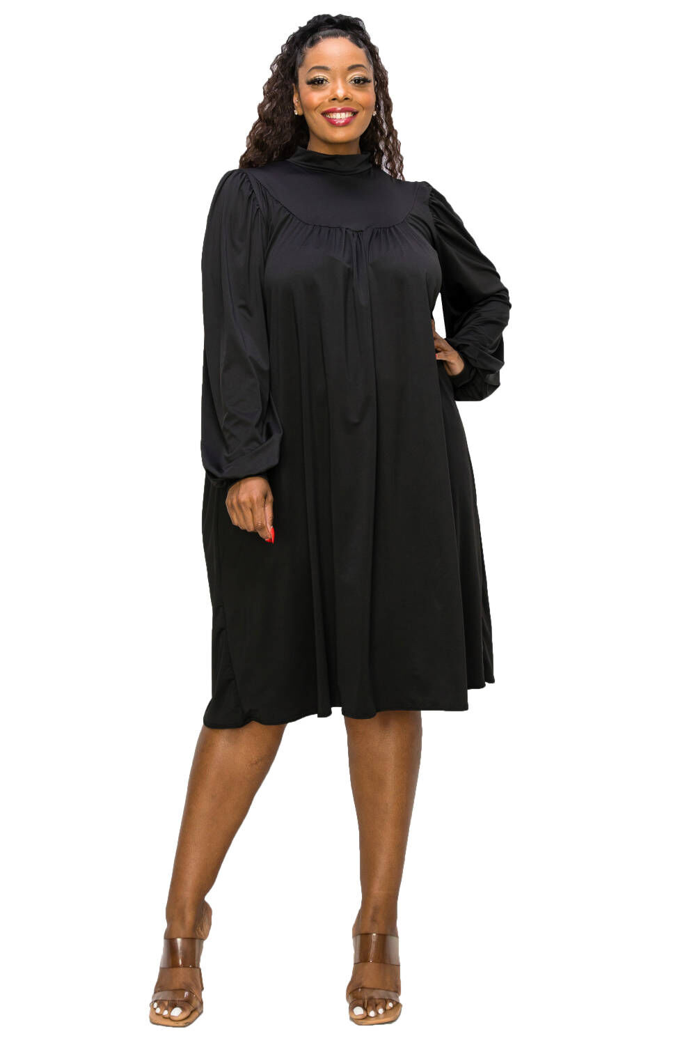 Plus size cheap shift dress