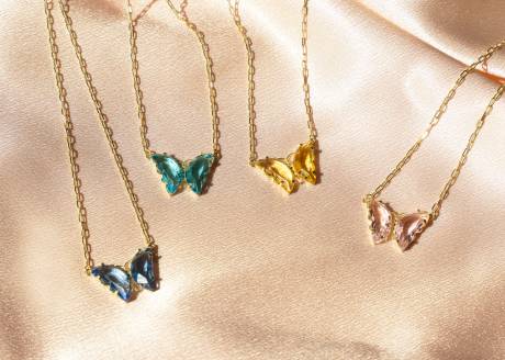 Jewels By Sunaina - LILA Papillon Le collier