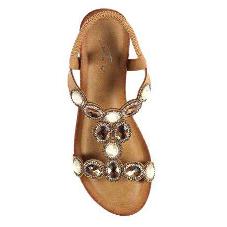 Lunar - Womens/Ladies Presley Wedge Sandals