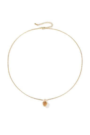 Classicharms-Pinecone Pendant Necklace