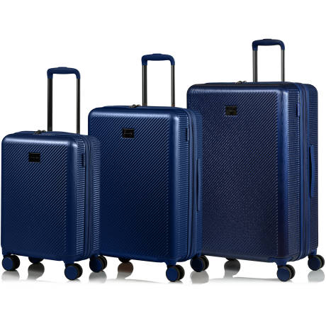 CHAMPS - Iconic II Collection 3pc Hardside Luggage Set