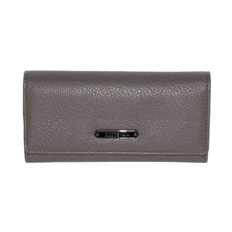 Roots Ladies Slim Trifold Clutch Wallet