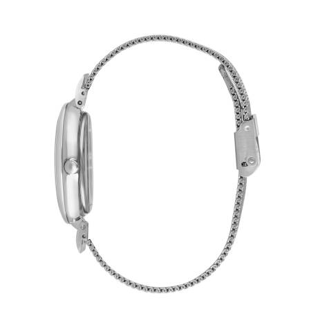 LEE COOPER-Women's Silver 35mm  watch w/Silver Dial