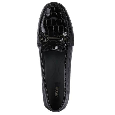 Geox - Womens/Ladies Elidia Leather Loafers