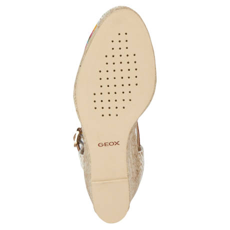 Geox - Womens/Ladies Gelsa A Leather Strap Sandals