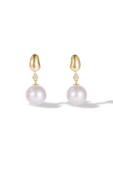 Classicharms-Doris Freshwater Pearl Drop Earrings