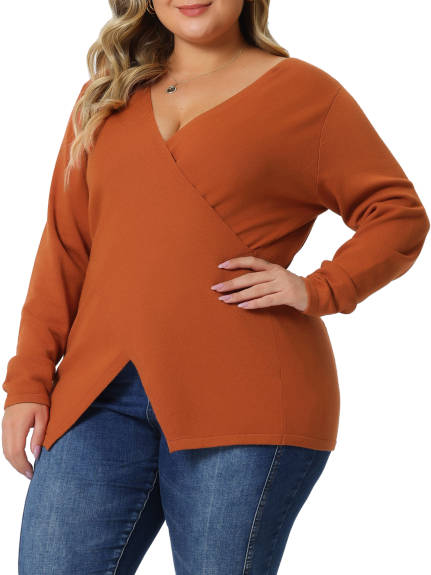 Women's plus size pullover sweaters online