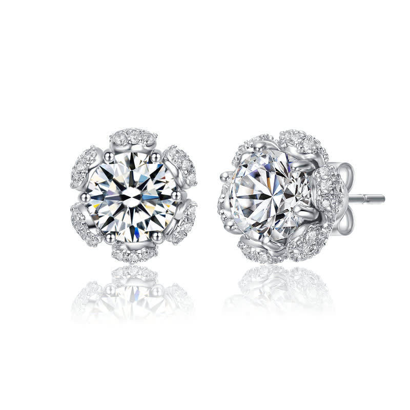 Genevive sterling silver earrings outlet