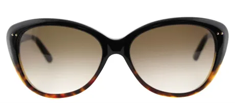 Kate Spade - Cat-Eye Plastic Tortoise Sunglasses With Brown Gradient Lens