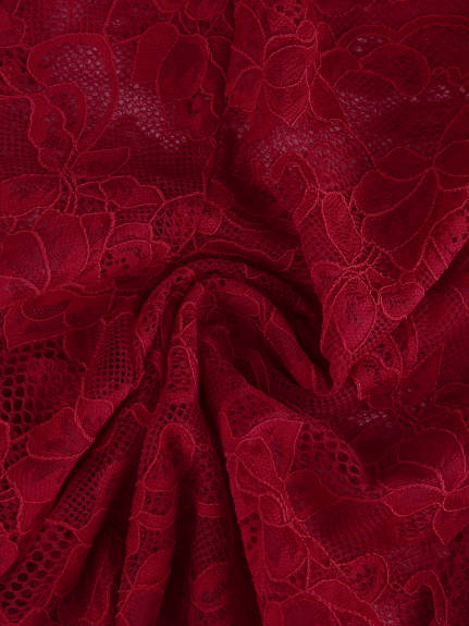 Agnes Orinda - Tie Front Crop Lace Cardigan