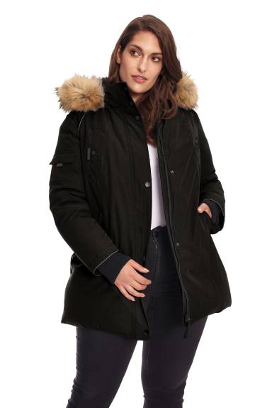 Alpine North Women's Plus Size - GLACIER PLUS | Vegan Down Recycled Parka Winter Jacket