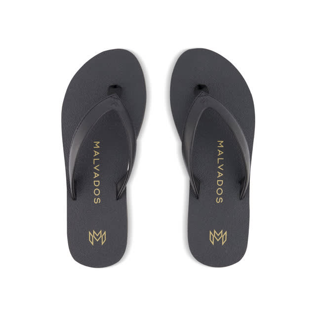 MALVADOS Marley Memory Foam Flip Flop in Smoke Pink Penningtons