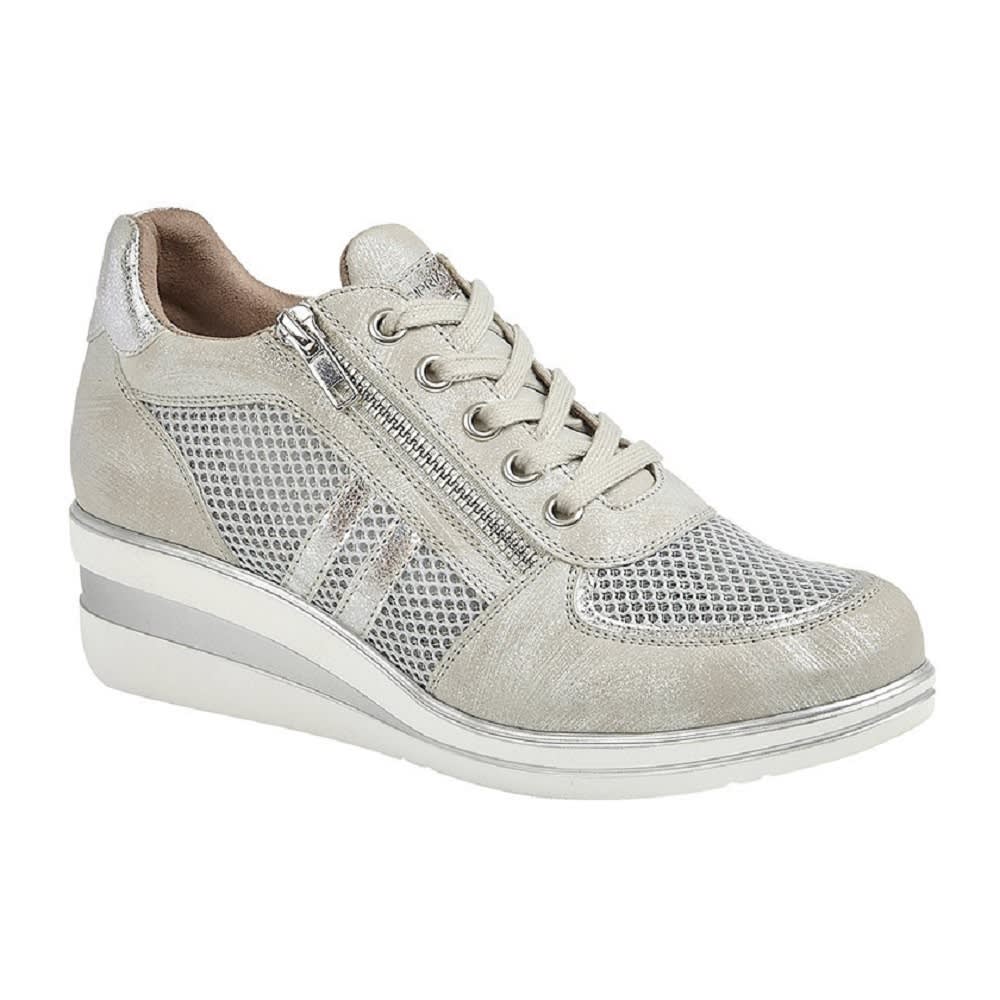 Cipriata - Womens Lace and Zip Sneakers