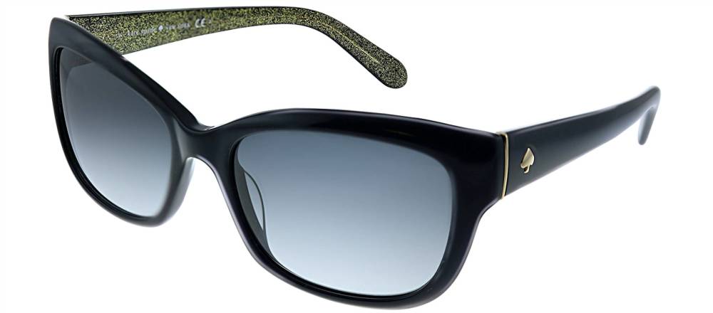 Kate Spade - Johanna Cat-Eye Plastic Sunglasses With Grey Gradient Lens