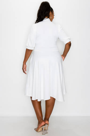 Carina Donna Flare Dress w/ Pockets - L I V D
