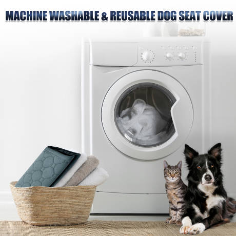 Unique Bargains- 2 Pcs Dog Seat Cover Reuse Car Seat Cover 100x70cm