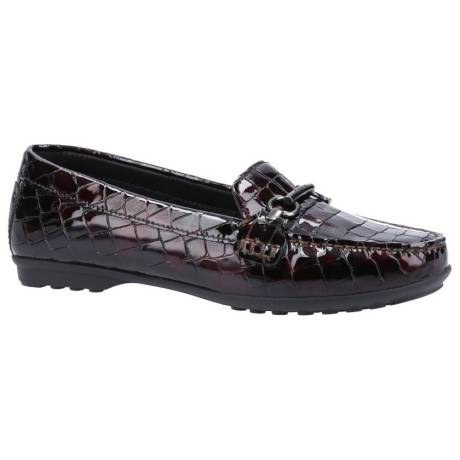 Geox - Womens/Ladies Elidia Leather Moccasins