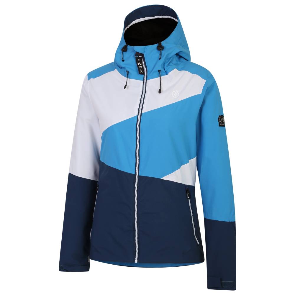 Ice blue ski jacket sale