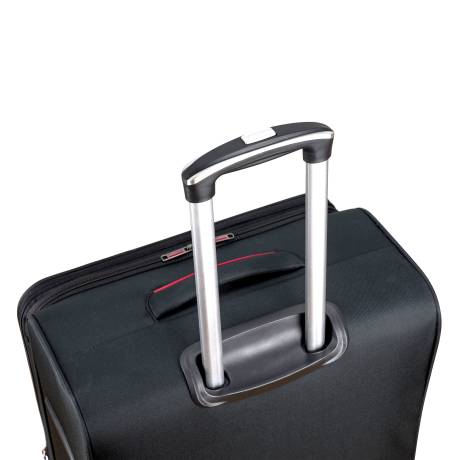 Club Rochelier Ensemble de 3 valises latérales souples avec passepoil contrastant