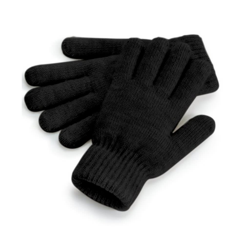 Beechfield - Womens/Ladies Ribbed Cuff Gloves