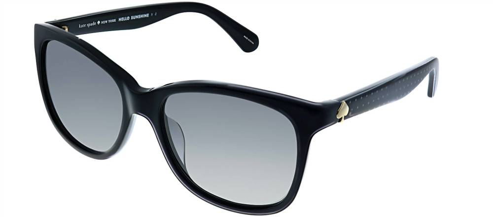 Kate Spade - Danalyn Square Plastic Sunglasses With Grey Polarized Lens