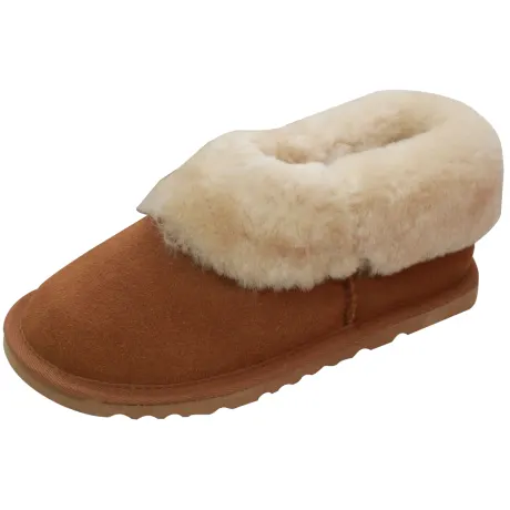 Eastern Counties Leather - Womens/Ladies Sheepskin Lined Slipper Boots
